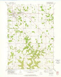 Ellsworth Wisconsin Historical topographic map, 1:24000 scale, 7.5 X 7.5 Minute, Year 1974