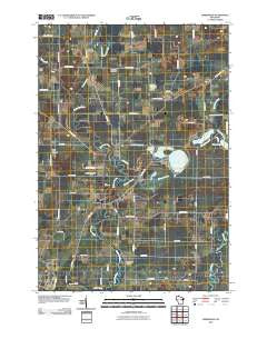 Embarrass Wisconsin Historical topographic map, 1:24000 scale, 7.5 X 7.5 Minute, Year 2010