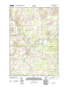 Embarrass Wisconsin Historical topographic map, 1:24000 scale, 7.5 X 7.5 Minute, Year 2013