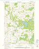 Embarrass Wisconsin Historical topographic map, 1:24000 scale, 7.5 X 7.5 Minute, Year 1969