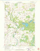 Embarrass Wisconsin Historical topographic map, 1:24000 scale, 7.5 X 7.5 Minute, Year 1969
