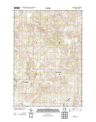 Emerald Wisconsin Historical topographic map, 1:24000 scale, 7.5 X 7.5 Minute, Year 2013