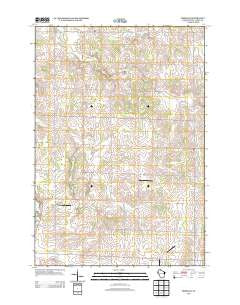 Emerald Wisconsin Historical topographic map, 1:24000 scale, 7.5 X 7.5 Minute, Year 2013