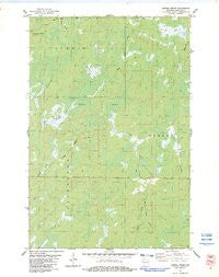 Empire Swamp Wisconsin Historical topographic map, 1:24000 scale, 7.5 X 7.5 Minute, Year 1983