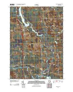 Endeavor Wisconsin Historical topographic map, 1:24000 scale, 7.5 X 7.5 Minute, Year 2010