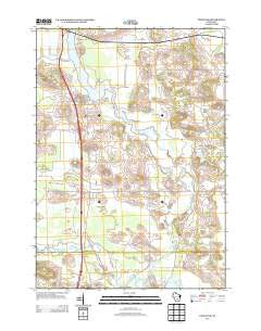 Endeavor Wisconsin Historical topographic map, 1:24000 scale, 7.5 X 7.5 Minute, Year 2013