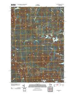 Enterprise Wisconsin Historical topographic map, 1:24000 scale, 7.5 X 7.5 Minute, Year 2010