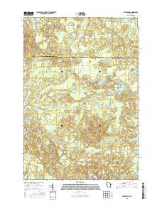 Enterprise Wisconsin Current topographic map, 1:24000 scale, 7.5 X 7.5 Minute, Year 2015
