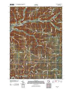 Esofea Wisconsin Historical topographic map, 1:24000 scale, 7.5 X 7.5 Minute, Year 2010
