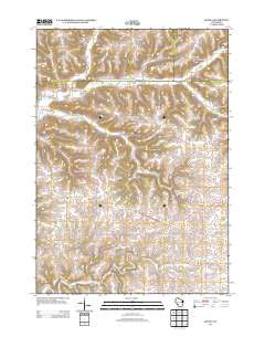 Esofea Wisconsin Historical topographic map, 1:24000 scale, 7.5 X 7.5 Minute, Year 2013