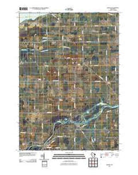 Eureka Wisconsin Historical topographic map, 1:24000 scale, 7.5 X 7.5 Minute, Year 2010