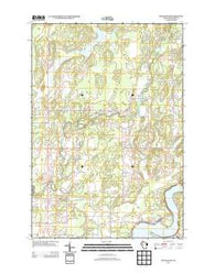 Exeland SE Wisconsin Historical topographic map, 1:24000 scale, 7.5 X 7.5 Minute, Year 2013