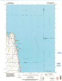 Fahrney Point Wisconsin Historical topographic map, 1:24000 scale, 7.5 X 7.5 Minute, Year 1992