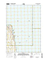 Fahrney Point Wisconsin Current topographic map, 1:24000 scale, 7.5 X 7.5 Minute, Year 2015