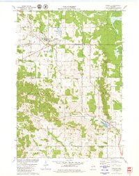 Fairchild Wisconsin Historical topographic map, 1:24000 scale, 7.5 X 7.5 Minute, Year 1979