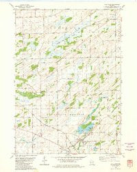 Fall River Wisconsin Historical topographic map, 1:24000 scale, 7.5 X 7.5 Minute, Year 1980