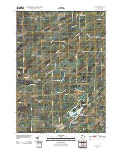 Fall River Wisconsin Historical topographic map, 1:24000 scale, 7.5 X 7.5 Minute, Year 2010