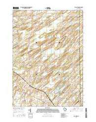 Fall River Wisconsin Current topographic map, 1:24000 scale, 7.5 X 7.5 Minute, Year 2016