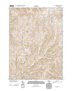 Fennimore Wisconsin Historical topographic map, 1:24000 scale, 7.5 X 7.5 Minute, Year 2013