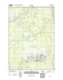 Finley Wisconsin Historical topographic map, 1:24000 scale, 7.5 X 7.5 Minute, Year 2013