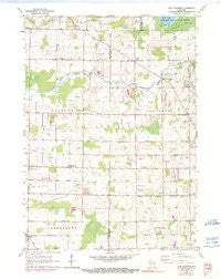 Five Corners Wisconsin Historical topographic map, 1:24000 scale, 7.5 X 7.5 Minute, Year 1959