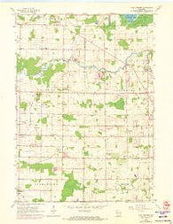 Five Corners Wisconsin Historical topographic map, 1:24000 scale, 7.5 X 7.5 Minute, Year 1959