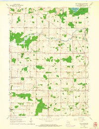 Five Corners Wisconsin Historical topographic map, 1:24000 scale, 7.5 X 7.5 Minute, Year 1959