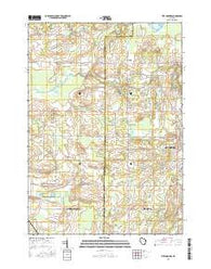 Five Corners Wisconsin Current topographic map, 1:24000 scale, 7.5 X 7.5 Minute, Year 2015