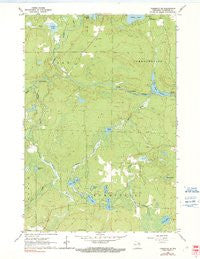 Florence SE Wisconsin Historical topographic map, 1:24000 scale, 7.5 X 7.5 Minute, Year 1962