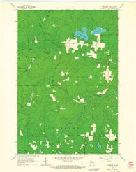 Florence SW Wisconsin Historical topographic map, 1:24000 scale, 7.5 X 7.5 Minute, Year 1962