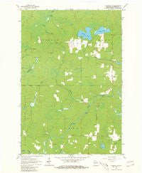 Florence SW Wisconsin Historical topographic map, 1:24000 scale, 7.5 X 7.5 Minute, Year 1962