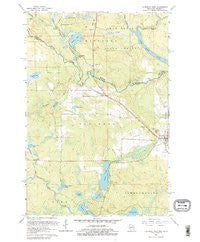 Florence West Wisconsin Historical topographic map, 1:24000 scale, 7.5 X 7.5 Minute, Year 1962
