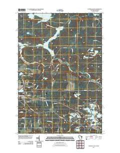 Florence East Wisconsin Historical topographic map, 1:24000 scale, 7.5 X 7.5 Minute, Year 2011