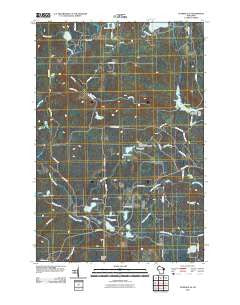 Florence SE Wisconsin Historical topographic map, 1:24000 scale, 7.5 X 7.5 Minute, Year 2010
