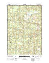 Florence SW Wisconsin Historical topographic map, 1:24000 scale, 7.5 X 7.5 Minute, Year 2013