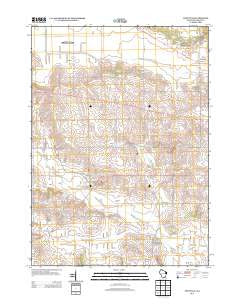 Footville Wisconsin Historical topographic map, 1:24000 scale, 7.5 X 7.5 Minute, Year 2013