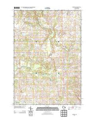 Forest Wisconsin Historical topographic map, 1:24000 scale, 7.5 X 7.5 Minute, Year 2013