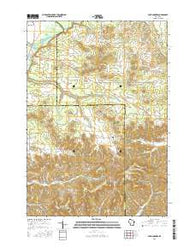 Four Corners Wisconsin Current topographic map, 1:24000 scale, 7.5 X 7.5 Minute, Year 2015