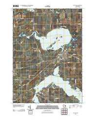 Fox Lake Wisconsin Historical topographic map, 1:24000 scale, 7.5 X 7.5 Minute, Year 2010