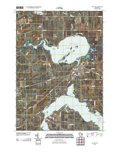 Fox Lake Wisconsin Historical topographic map, 1:24000 scale, 7.5 X 7.5 Minute, Year 2010