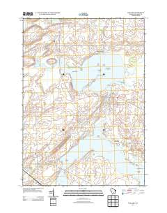 Fox Lake Wisconsin Historical topographic map, 1:24000 scale, 7.5 X 7.5 Minute, Year 2013