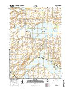 Fox Lake Wisconsin Current topographic map, 1:24000 scale, 7.5 X 7.5 Minute, Year 2015