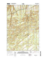 Foxboro Wisconsin Current topographic map, 1:24000 scale, 7.5 X 7.5 Minute, Year 2015