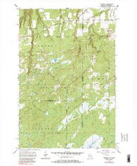 Foxboro Wisconsin Historical topographic map, 1:24000 scale, 7.5 X 7.5 Minute, Year 1954