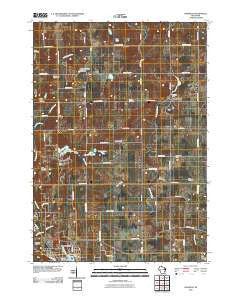 Franklin Wisconsin Historical topographic map, 1:24000 scale, 7.5 X 7.5 Minute, Year 2010