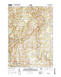 Franklin Wisconsin Current topographic map, 1:24000 scale, 7.5 X 7.5 Minute, Year 2016