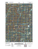 Fredenberg Lake Wisconsin Historical topographic map, 1:24000 scale, 7.5 X 7.5 Minute, Year 2011