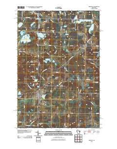 Frederic Wisconsin Historical topographic map, 1:24000 scale, 7.5 X 7.5 Minute, Year 2010
