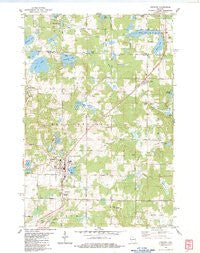 Frederic Wisconsin Historical topographic map, 1:24000 scale, 7.5 X 7.5 Minute, Year 1983