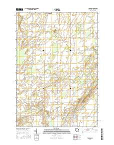 Freedom Wisconsin Current topographic map, 1:24000 scale, 7.5 X 7.5 Minute, Year 2016